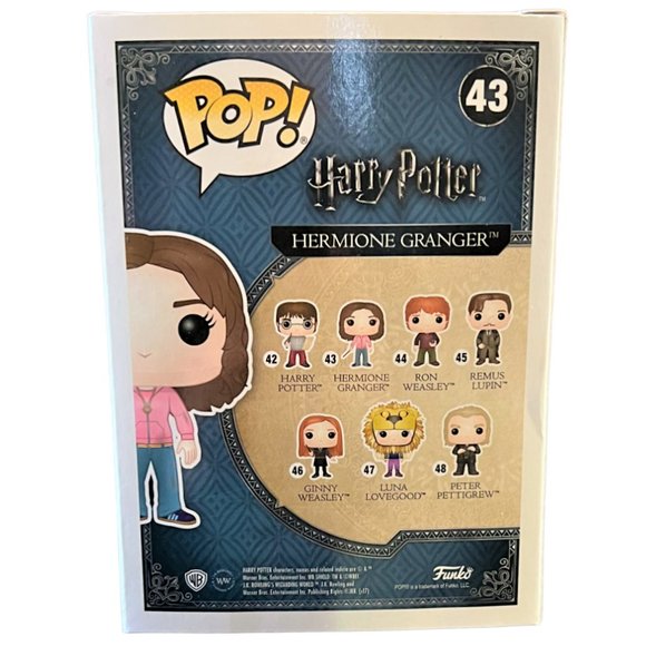 NWOT Funko Pop Harry Potter Hermione Granger Collectible Vinyl Figure - Picture 3 of 7